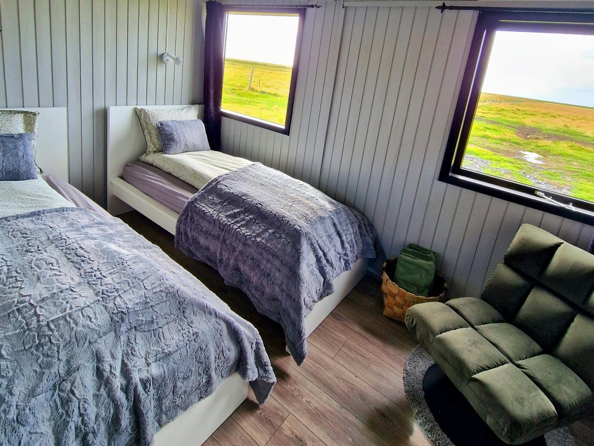 Green Farm Stay With Private Hot Tub Hvolsvöllur Exteriör bild